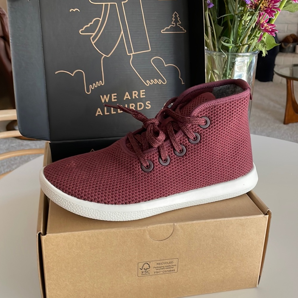 Allbirds Tree Toppers - Kauri Zin - size 8 - New in box and never worn!